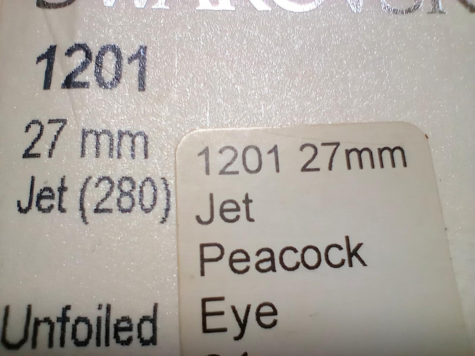 限定数入荷 27mm＜set OP有＞ Art.1201 (Jet peacock eye) | 8枚目